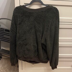 Cozy Olive Green Women's Sweater